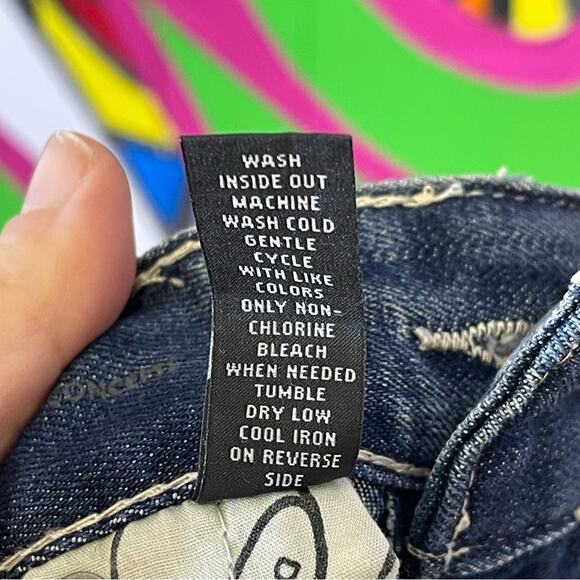 NWT, Inc Denim. Jewel Details. Boot Cut. Size 2. Beautifully Sandblasted - Picture 10 of 10